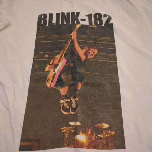 VTG 2001 Blink 182 Adult Small Shirt Band Tour Concert Punk Rock Skate - Picture 8 of 8